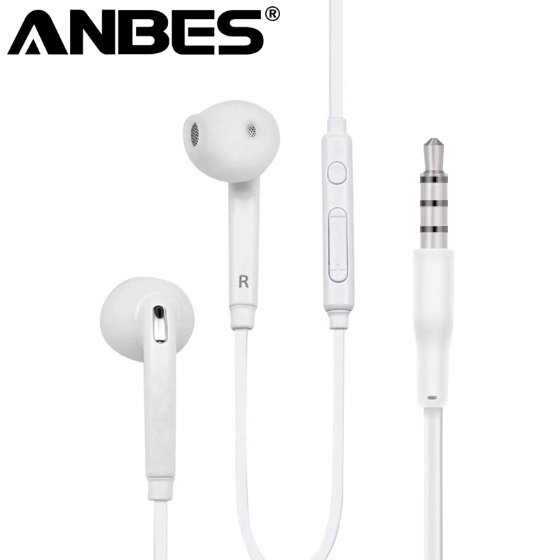 3 5mm Wired Earphone Stereo Headphones Portable Sport Running Headset with Mic Volume Control Universal for