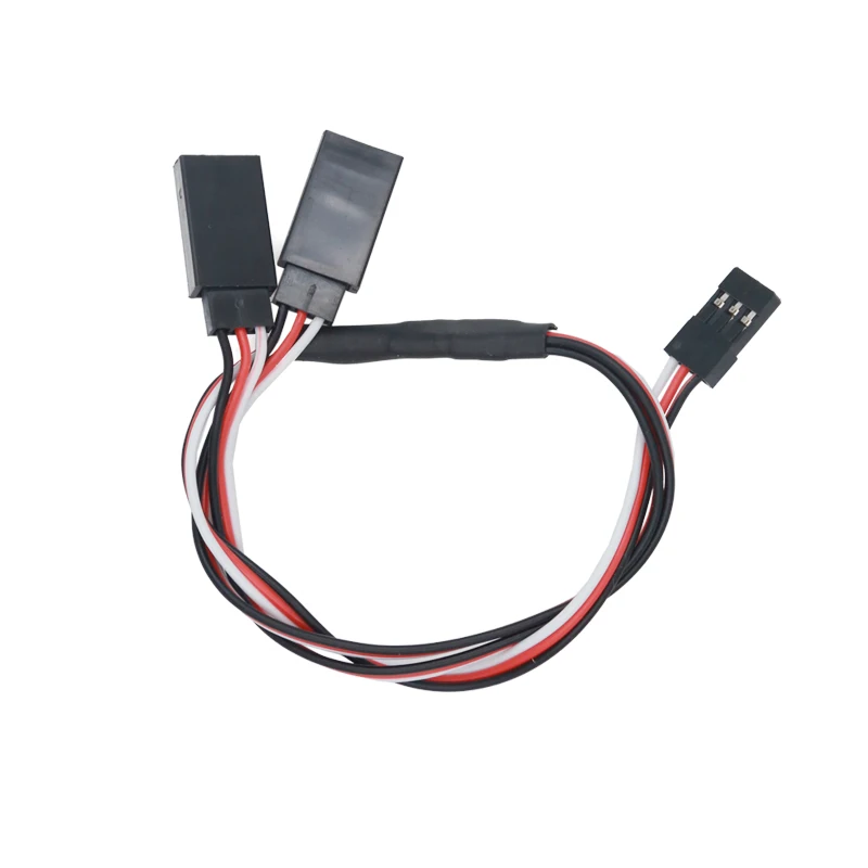 50 шт./лот 150 мм 300 500 RC Servo Y удлинитель Кабель свинцовый провод для JR Futaba скидка