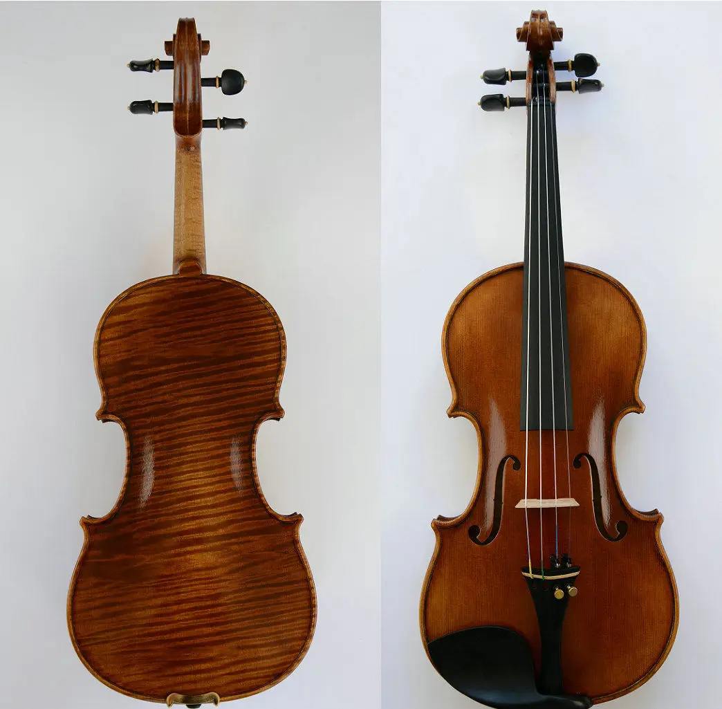 

Master Violin Stunning Sound Straidvari 1716 Messiah Violin Model Dark Brown