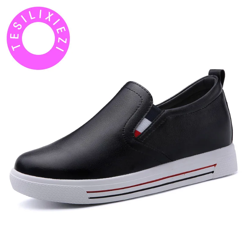 white non slip leather shoes