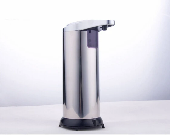 

Fashion stainless steel material nickel automatic Liquid Soap Dispensers,bathroom soap dispenser,hotel products