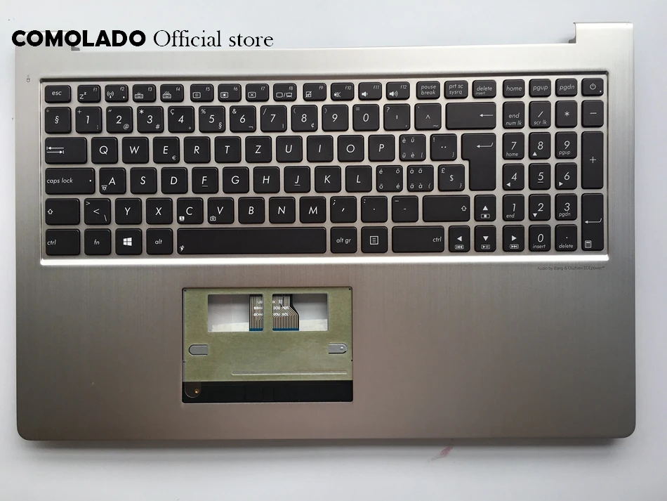

SW Swiss Keyboard for ASUS UX52 UX52VS keyboard with palmrest top case with backlight SW Layout