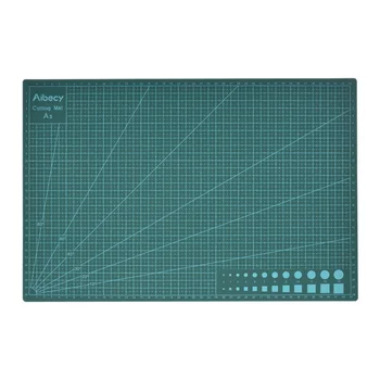 

Aibecy PVC Tools A3 Cutting Mat Manual DIY Tool Cutting Board Double-sided Available Self-healing Cutting Pad