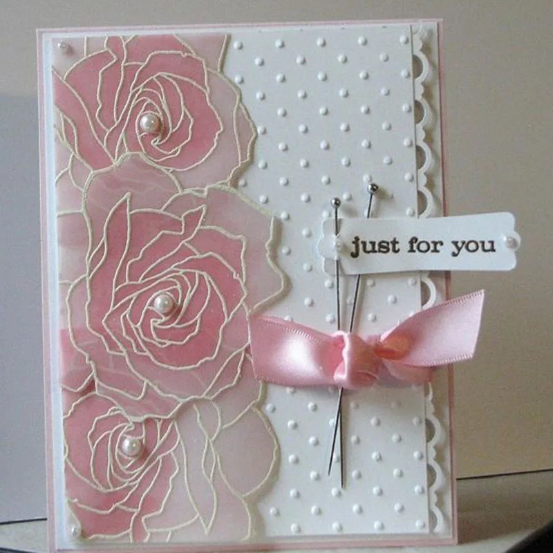 

Rose flower Metal Dies Cutting die cut DIY Decorative Embossing Scrapbooking Collect Craft Create Stamps card Stencil