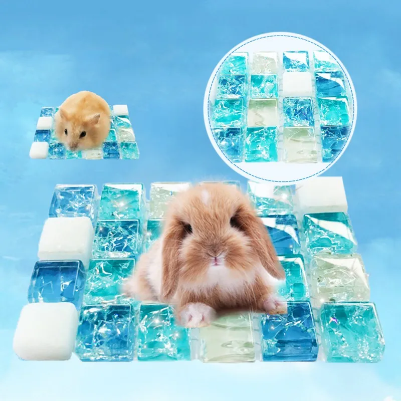 Pet Soft Cooling Mat Comfortable Summer Sleeping Mat For Small Hamster
