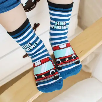 

[car] Direct Selling Character Casual 2016 New Cotton Socks Straight Cartoon Children Wholesale And Of Male Female Students
