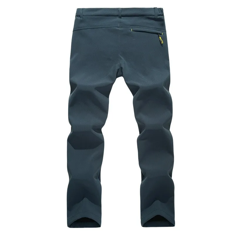 5XL Outdoor Wear Mens Winter Pants Thick Warm Trekking Man Trousers Windproof Climbing Travel Riding Men Pants Green
