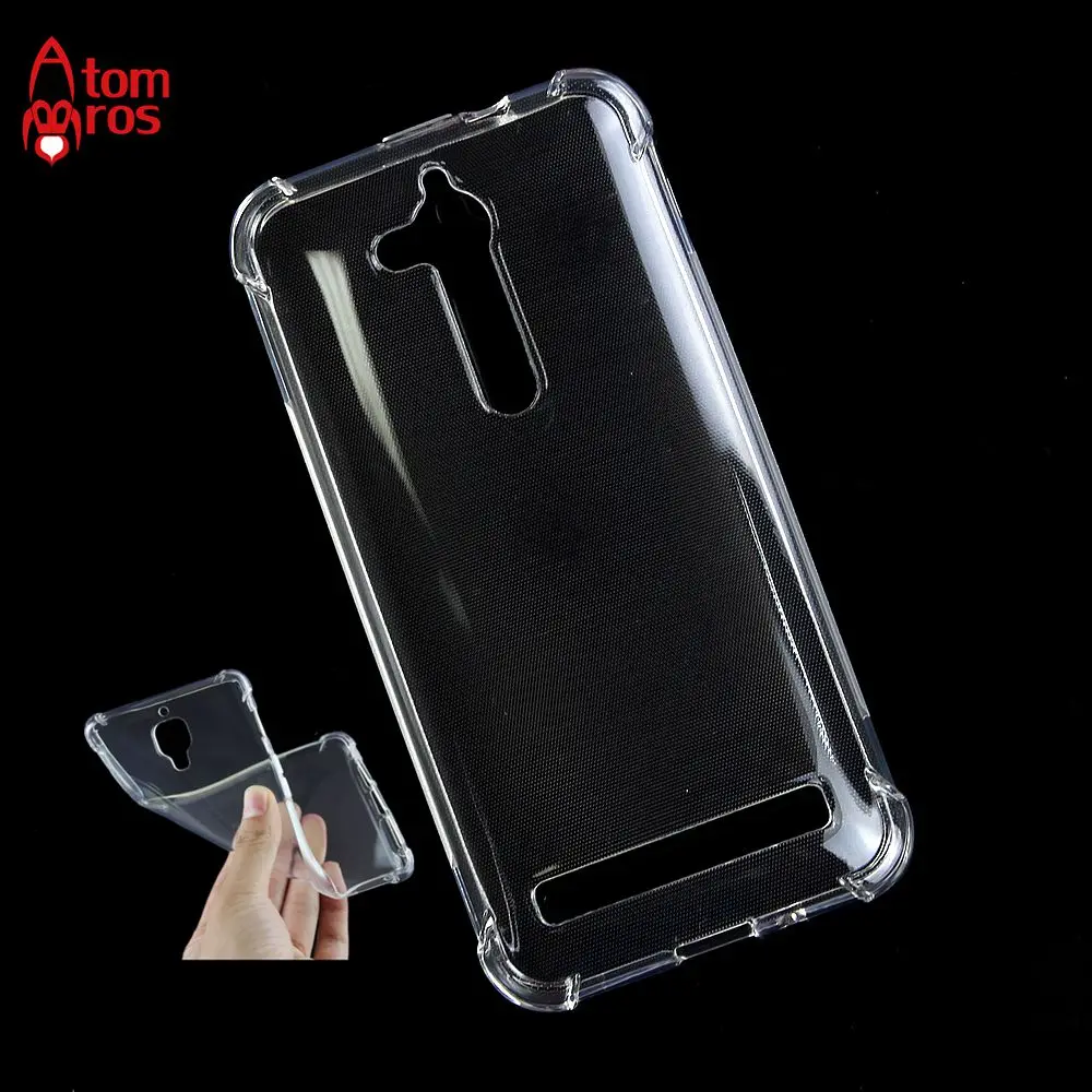 Soft TPU Silicone Rubber Transparent Shockproof Case For Asus Zenfone Go ZB500KL 5.0&quot ZB552KL 5.5&quot Phone Cases Skin Shell Fundas |