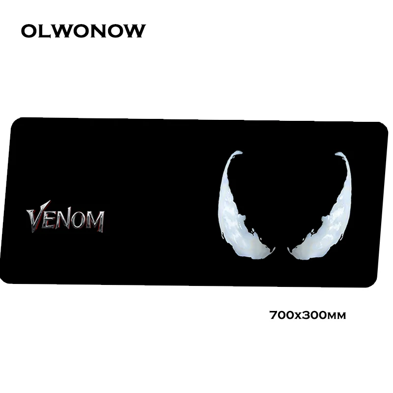 Venom mouse pad HD pattern 70x30cm pad to mouse Popular computer mousepad gaming mousepad gamer to laptop Adorable mouse mat - Цвет: Size 700x300x2mm