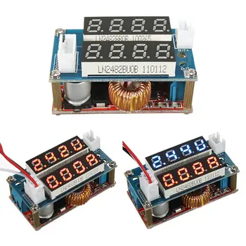 

5A Constant LED Driver Battery Charging Module Voltmeter Ammeter Free Shipping