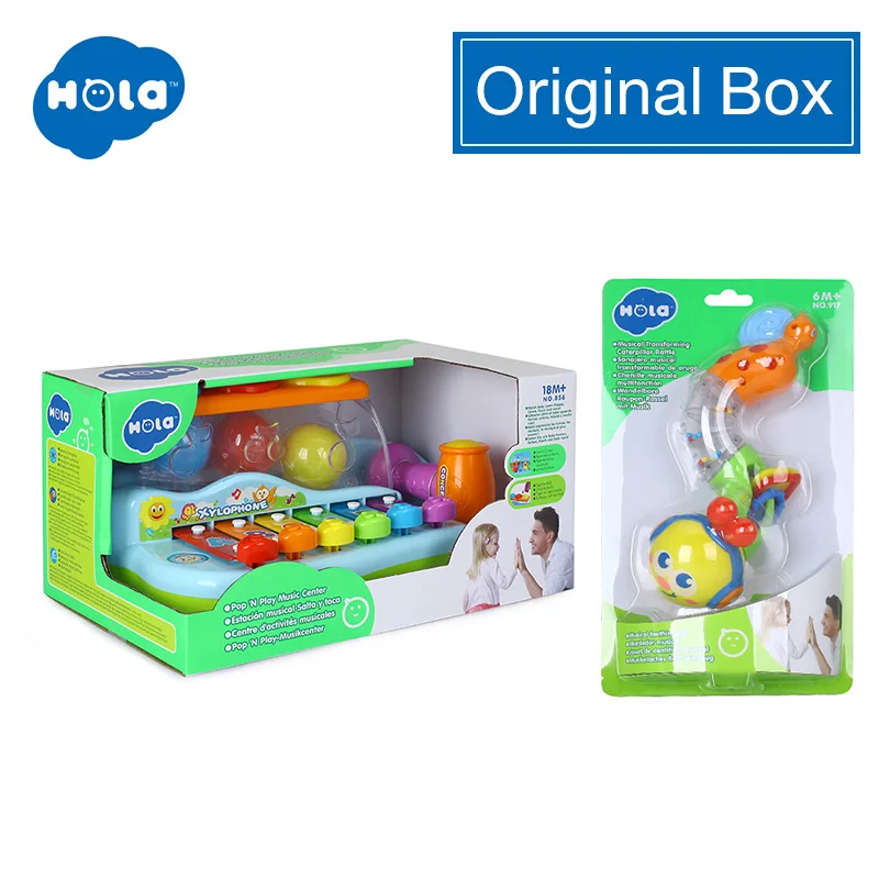 Infancia Mordedor Baby Chocalho Brinquedo Bebe обучающий скручивающийся и музыкальный червь Huile игрушки 917 и 856 - Цвет: with box