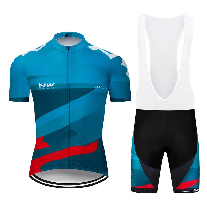 

2019 New men Cycling Jersey Suit Short Sleeve Road Bike Clothes Quick Dry Pro Team MTB Bicycle Wear Riding Clothing Sets Y022809