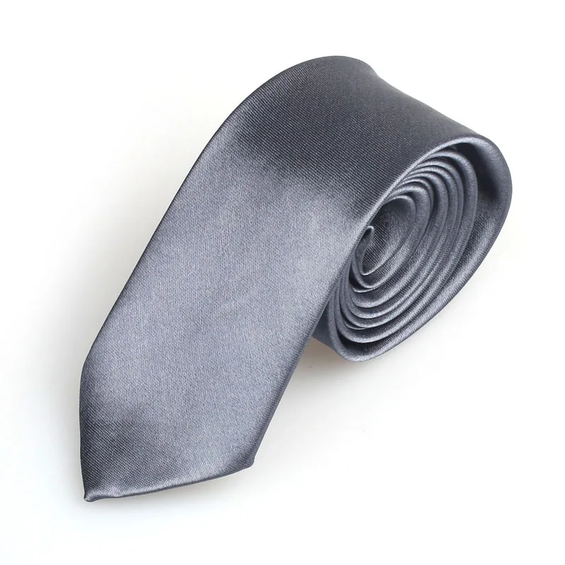 Одноцветный узкий черный галстук для мужчин, повседневный тонкий Простой галстук со стрелками, модные мужские аксессуары, простые вечерние галстуки для официальных мероприятий, Jan11