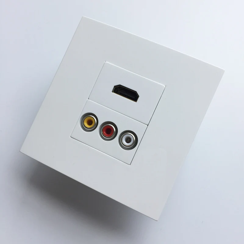 Directly Plug HDMI + RCA outlet pic 2