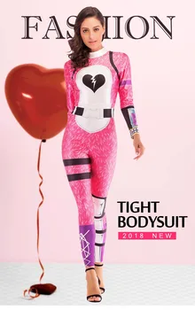 

Pink Bear Costume Cosplay Cuddle Team Leader Jumpsuit Harror Halloween Costumes For Women Plus Size Bodysuit Drop Ship