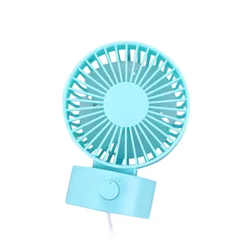 

Handheld USB Fan Cooler Portable Size Mini Fan Double Blades Rechargeable Handy Small Desk Desktop USB Cooling Fan