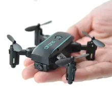 Мини 2,4G Дрон FPV Wifi микро Квадрокоптер с камерой 0.3MP Складная рукоятка Безголовый режим RC Квадрокоптер высота удержания вертолет