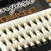 YANYAXI Высокое качество 20 корней супер толстый накладные ресницы удлинитель для ресниц мягкий материал Объемные Накладные ресницы подлокотник расширение