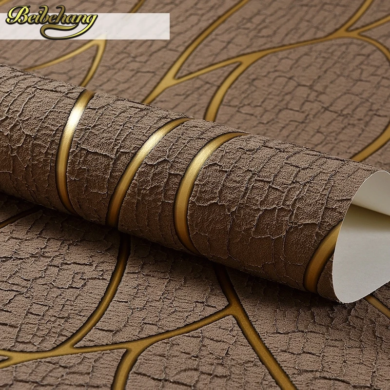Modern minimalist plain suede thick high-grade non-woven wallpaper room living room bedroom TV background wallpaper