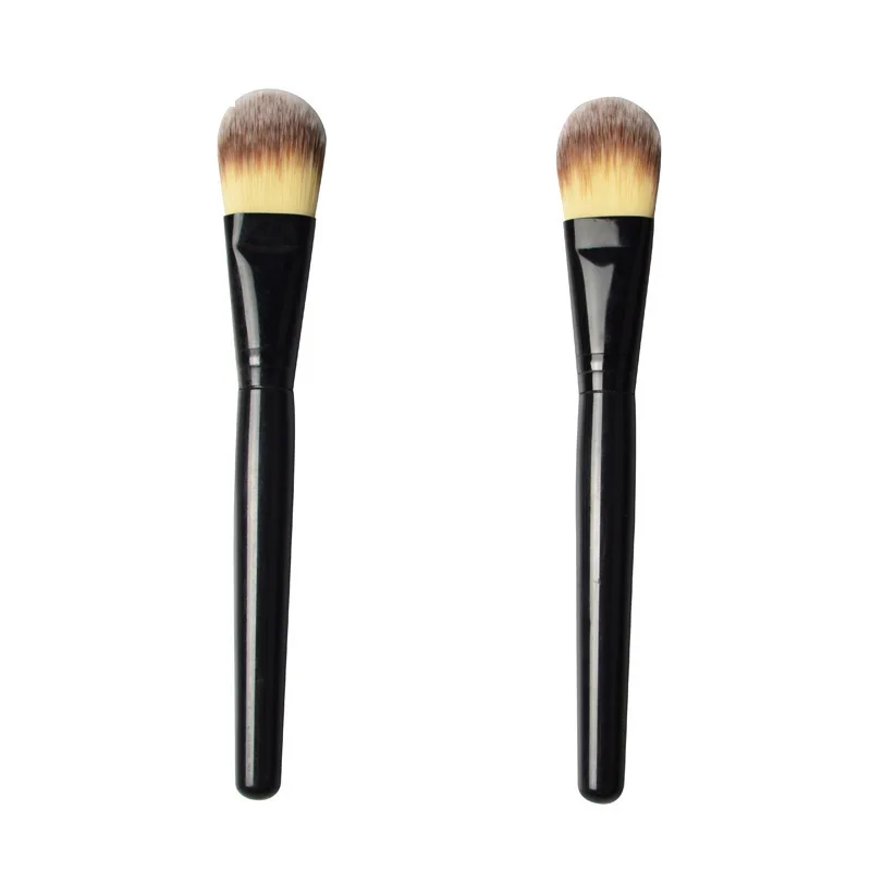 

DIOLAN Foundation Contour Cream Powder Blush Face Shape Single Synthetic Hair Black Makeup Brushes