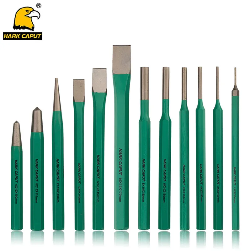 12pcsChiselSetStoneCarvingKnifeChromiumVanadiumSteelCenterPin