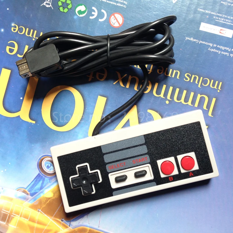 2PCs Lot Gaming Controller Arcade font b GAMEPAD b font JOYSTICK compatible for Nintendo NES Classic