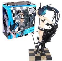 24cm Anime Black Rock Shooter 1/8 Figurine Hatsune Miku Figma PVC Model Figure Toys 24cm Anime Black Rock Shooter 1/8 Figurine Hatsune Miku Figma PVC Model Figure Toys