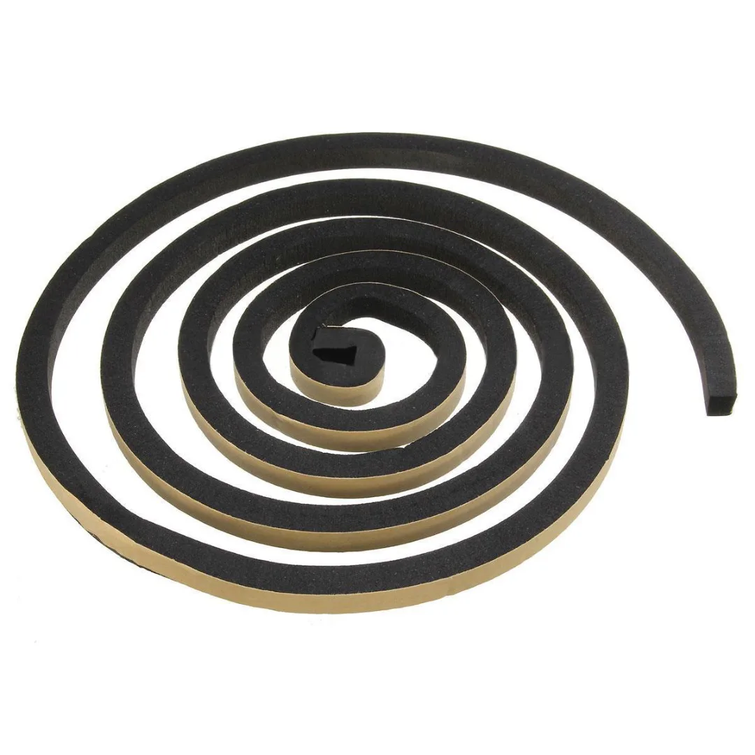 2m Window Sealing Strip Single Sided Self Adhesive Foam Strip Collision Avoidance Hardware Tools Door Window Seal Strip