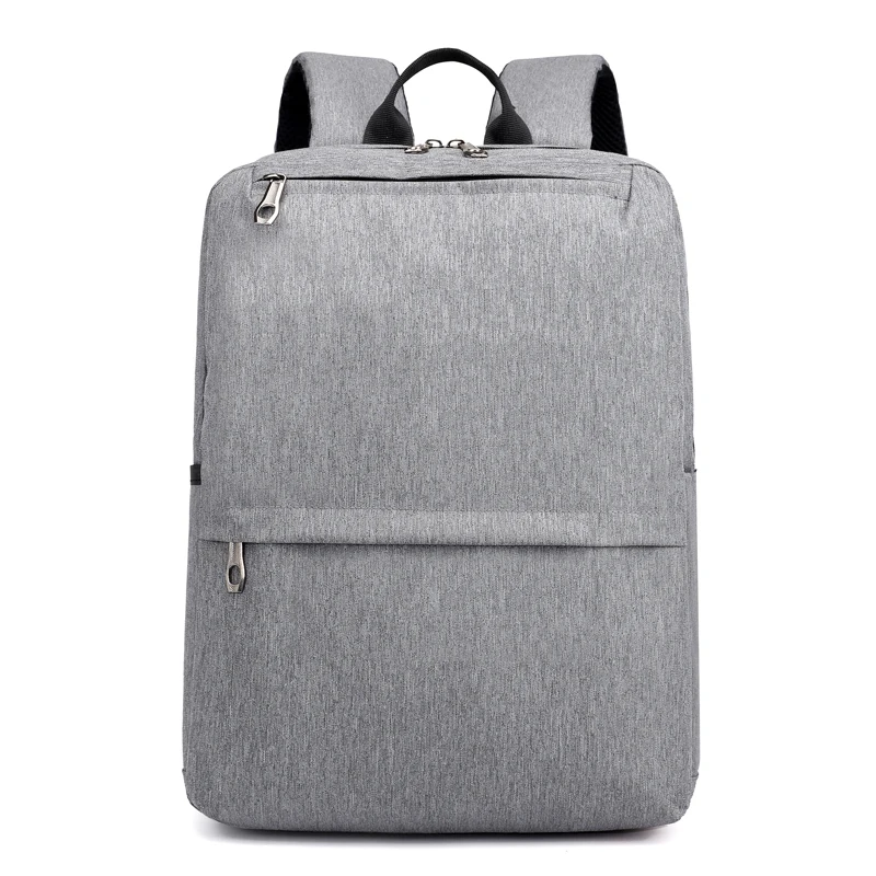 

Men's new canvas polyester backpack business casual computer bag school bag large capacity waterproof travel backpack