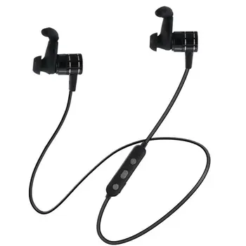 

Wireless Magnets Earphone With Mic Sport Earbuds Music Handsfree Bluetooth Stereo Headset for IPod Smartphone PC