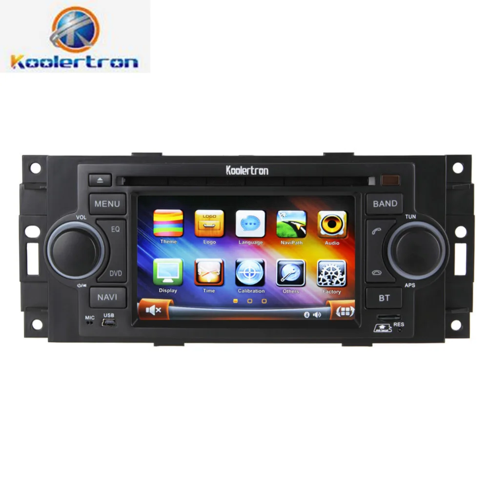 Koolertron 5 &quotDVD плеер автомобиля Радио gps навигации стерео для Chrysler 300C PT Cruiser Dodge 2007