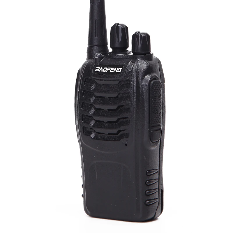 2 шт Baofeng BF-888S Walkie Talkie usb-переходник для зарядки Портативный радио СВ радио UHF 888 S ФИО Comunicador трансивер + 2 наушников