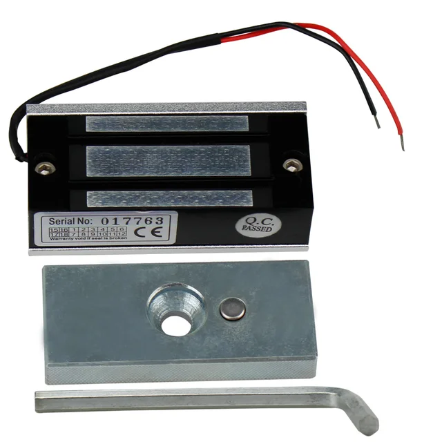60/180/280KG Electronic Magnetic Lock Waterproof Electric Control Lock Normally Closed for apartment access control accessories 2