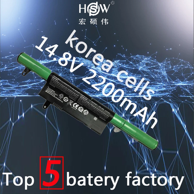 

HSW 14.8V 2200MAH laptop battery for Clevo W945BAT-4 6-87-W945S-42F bateria akku