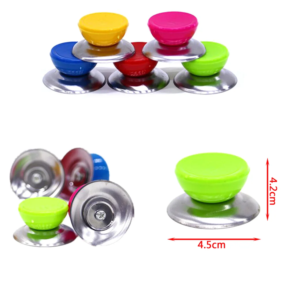 

Universal Kitchen Cookware Replacement Utensil Pot Pan Lid Cover Circular Holding Knob Screw Handle color random