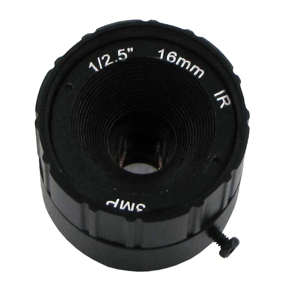 

16mm Manual Fixed Focus CS Mount Lens without IR Filter