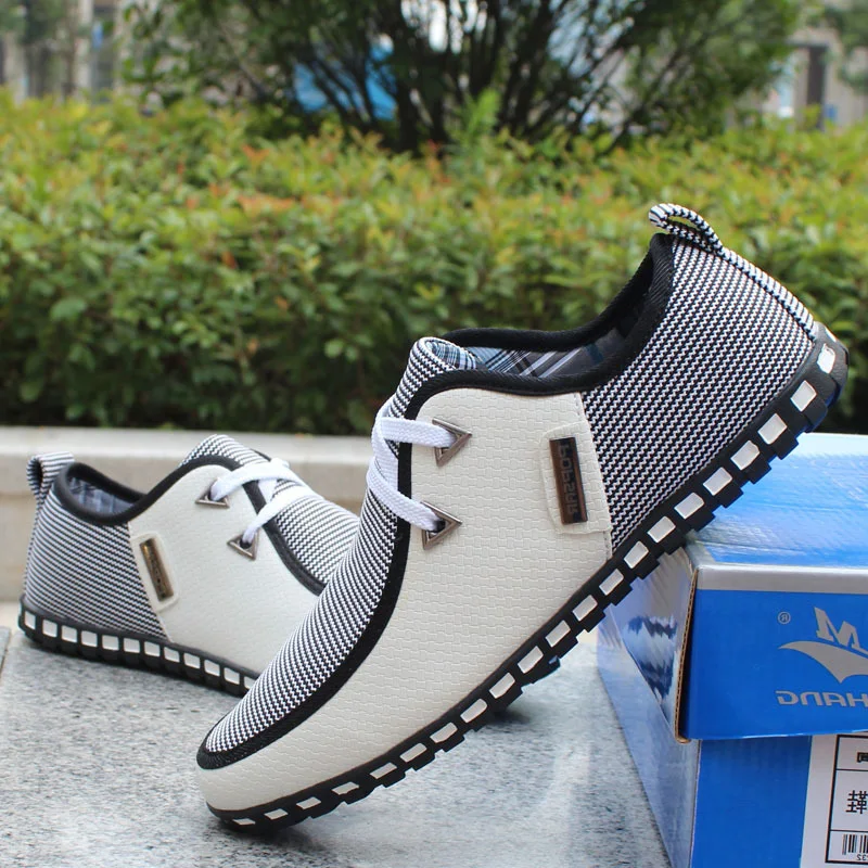 2016 Plus Size 36 47 Summer Men s Casual Leather Flats Oxfords Shoes Men Moccasins Shoes
