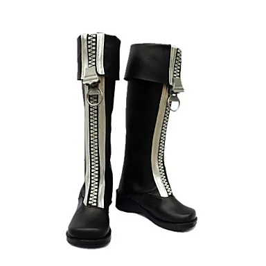 

Cosplay Shoes Inspired by D.Gray-man-Allen White Zipper Brown