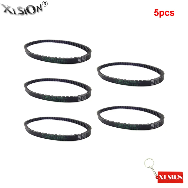 XLSION Aftermarket 5 шт./упак. 743 20 30 CVT ремень привода для GY6 125cc 150cc Go Kart Moped Scooter ATV