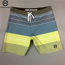 Летние новые полосатые эластичные пляжные шорты мужские Spendex водонепроницаемые тонкие дышащие повседневные шорты большого размера