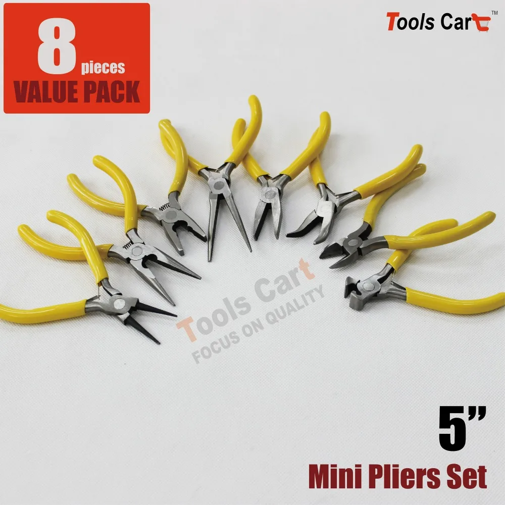 Brand New and High Quality Mini Pliers Jewellery Making Pliers Set P 8