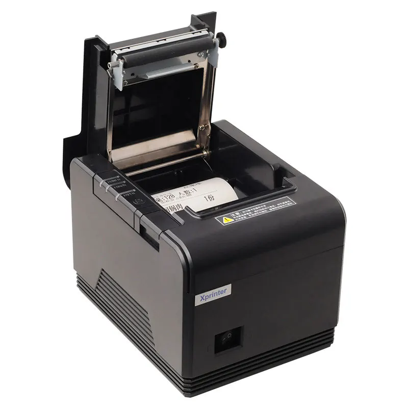 Free shipping POS printer 200mm/s 80mm auto cutter Thermal receipt printer Kitchen printer with USB+Serial port / Ethernet port 300 mm s print speed black 80mm pos thermal receipt printer auto cutter cut windows2000 xp vista 8 10 linux usb ethernet