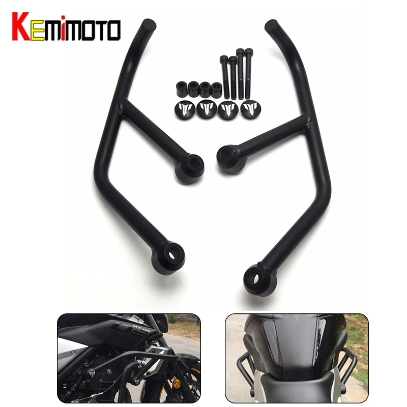 

KEMiMOTO Moto Accessories Engine Guard Crash Bar Protector For YAMAHA MT03 MT25 MT-03 MT-25 MT 25 2015 2016 2017