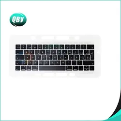 Натуральная испанский Чехлы для клавиш для MacBook Pro retina 13 15 "A1989 A1990 испанская клавиатура Ключ Шапки Mid 2018 год