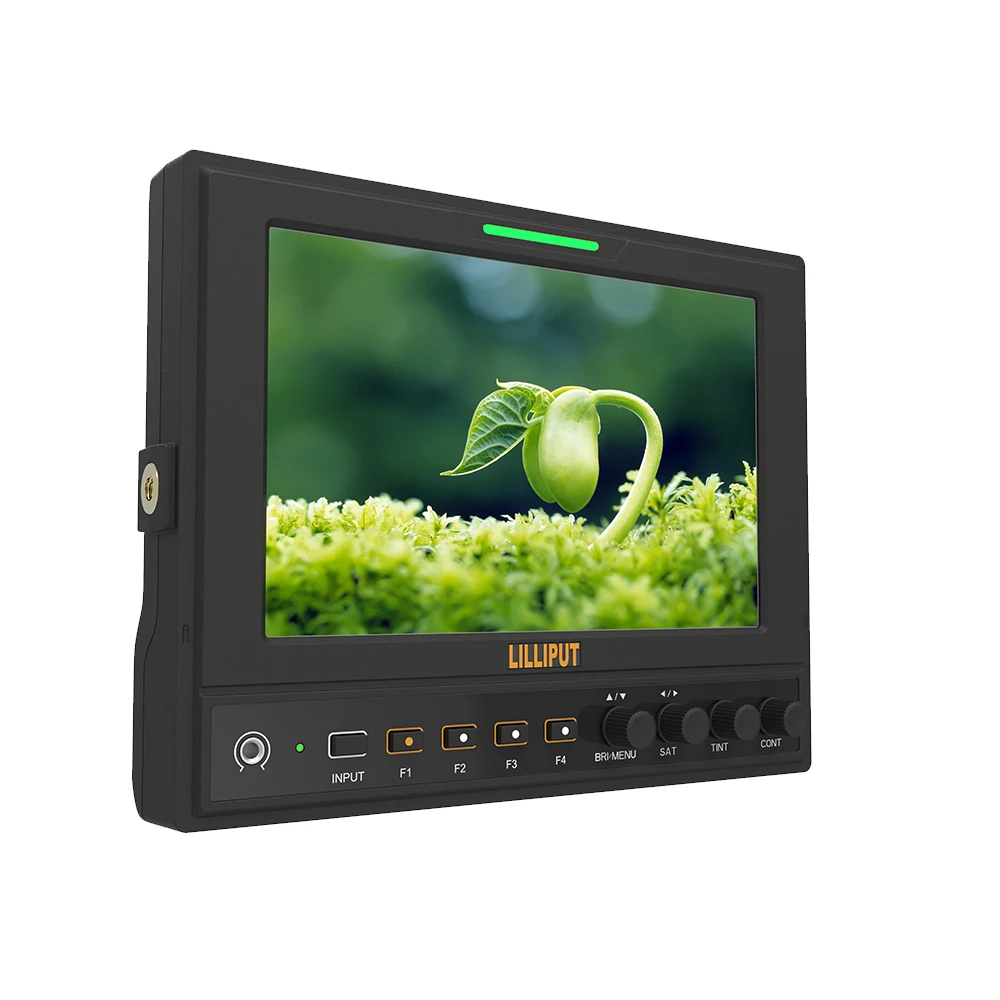 LILLIPUT 662/S 7 светодиодный LED IPS HD камера полевой монитор 3G SDI HDMI AV вход выход 1280 800
