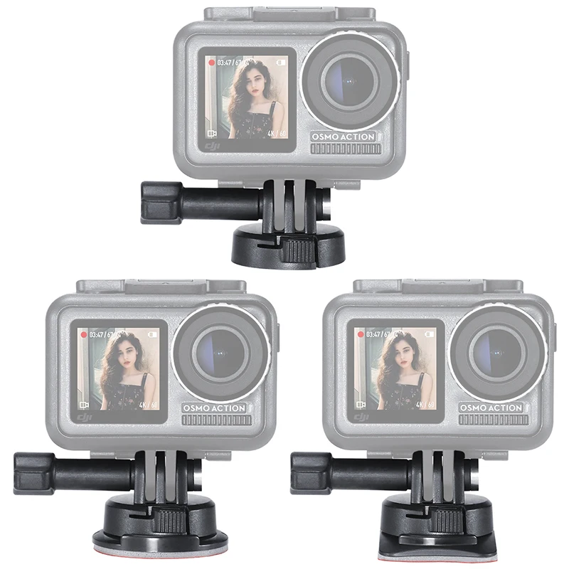 

ULANZI U-19 Gopro Adapter U-20 Fixed Mount for Osmo Action Mount Base for DJI Osmo Action GOPRO Quick Release Kit Accessories