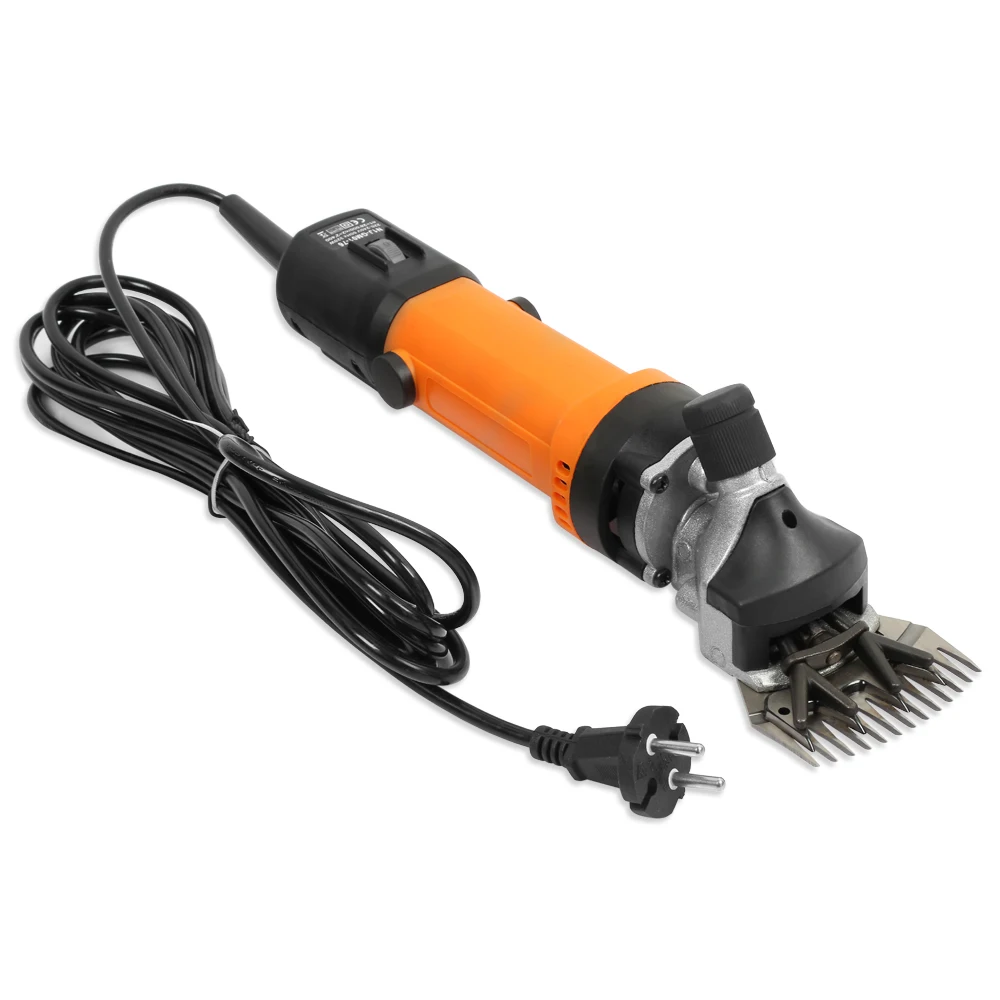 

N1J - GM01 - 76 Electric Sheep Shearing Clipper Cutting Speed Animal Shave Grooming Scissors With 13 Teeth Blade EU US Plug