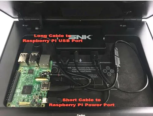 

Raspberry PI 3 Cables set for NEOGEO X Dock Station