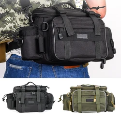 Multi-purpose fishing tackle bag 2 colors with 1000D waterproof Oxford cloth IPX4 waterproof 770g portable capacity Multi-purpose fishing tackle bag 2 colors with 1000D waterproof Oxford cloth IPX4 waterproof 770g portable capacity