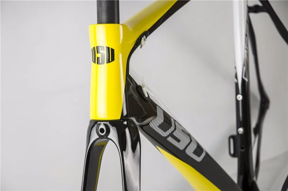 Flash Deal OEM T700c full carbon road bike carbon frame with usu decal 48cm/50cm/52cm/54cm carbon bicycle frame 11